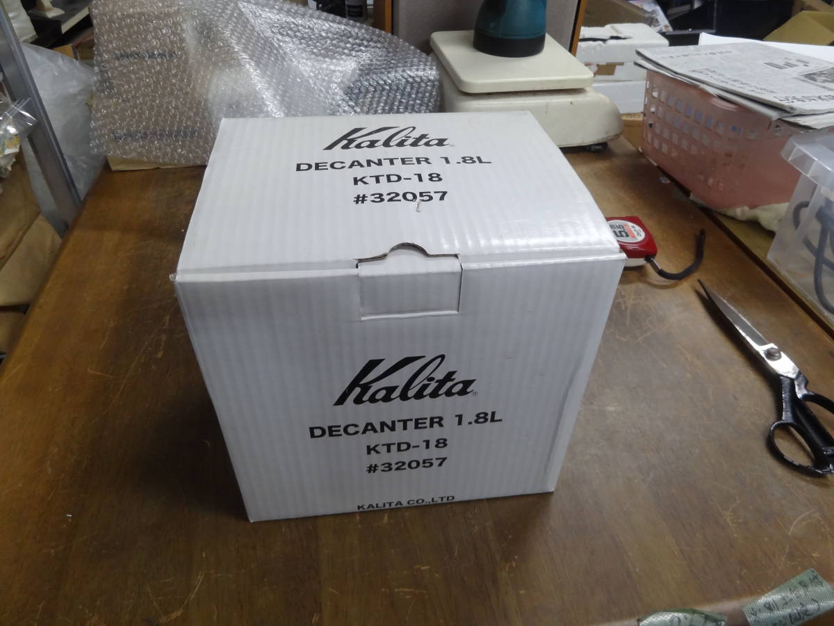 たぶん 未使用 Kalita カリタ 液晶サーモデカンター 1.8L KTD-18 保温 コーヒー no1