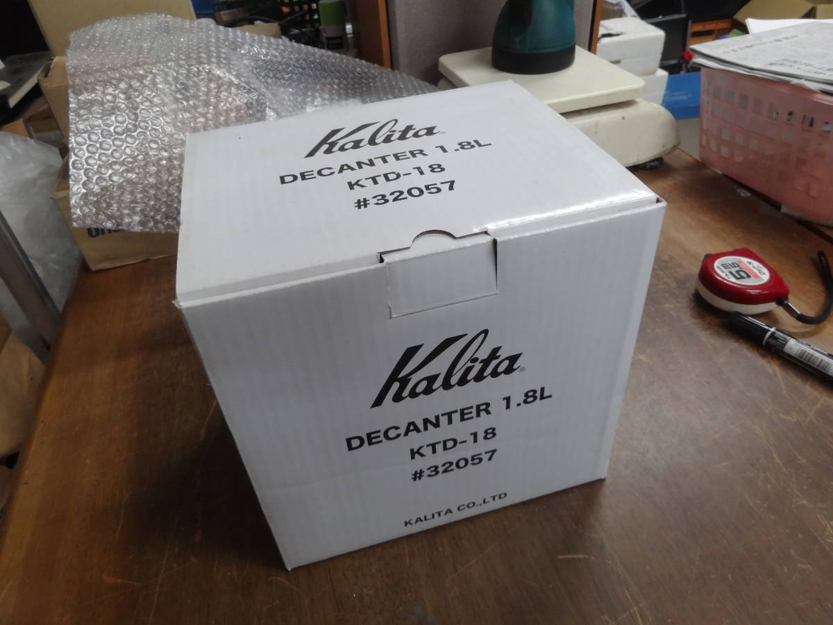 たぶん 未使用 Kalita カリタ 液晶サーモデカンター 1.8L KTD-18 保温 コーヒー no2