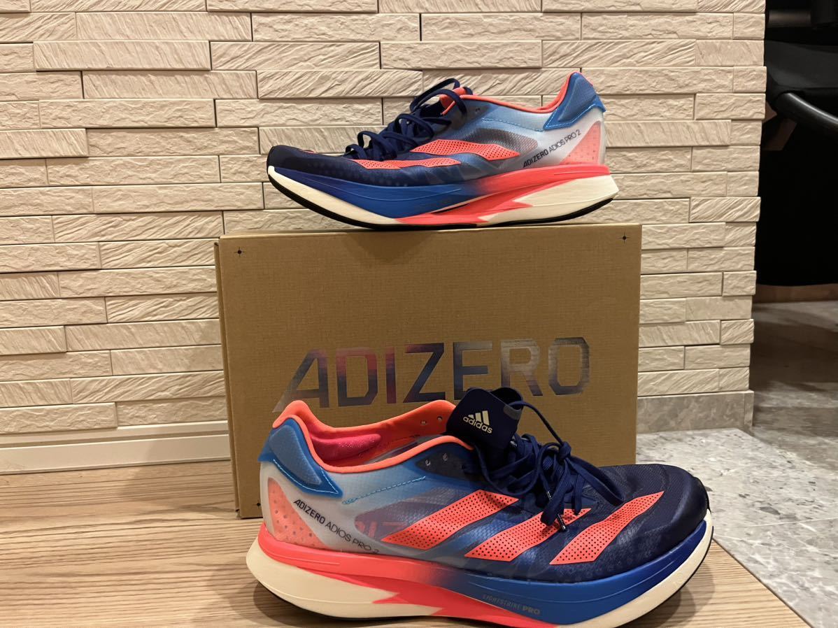 新品・未使用】adidas adios pro2 26.5cm アディダス アディオスプロ2