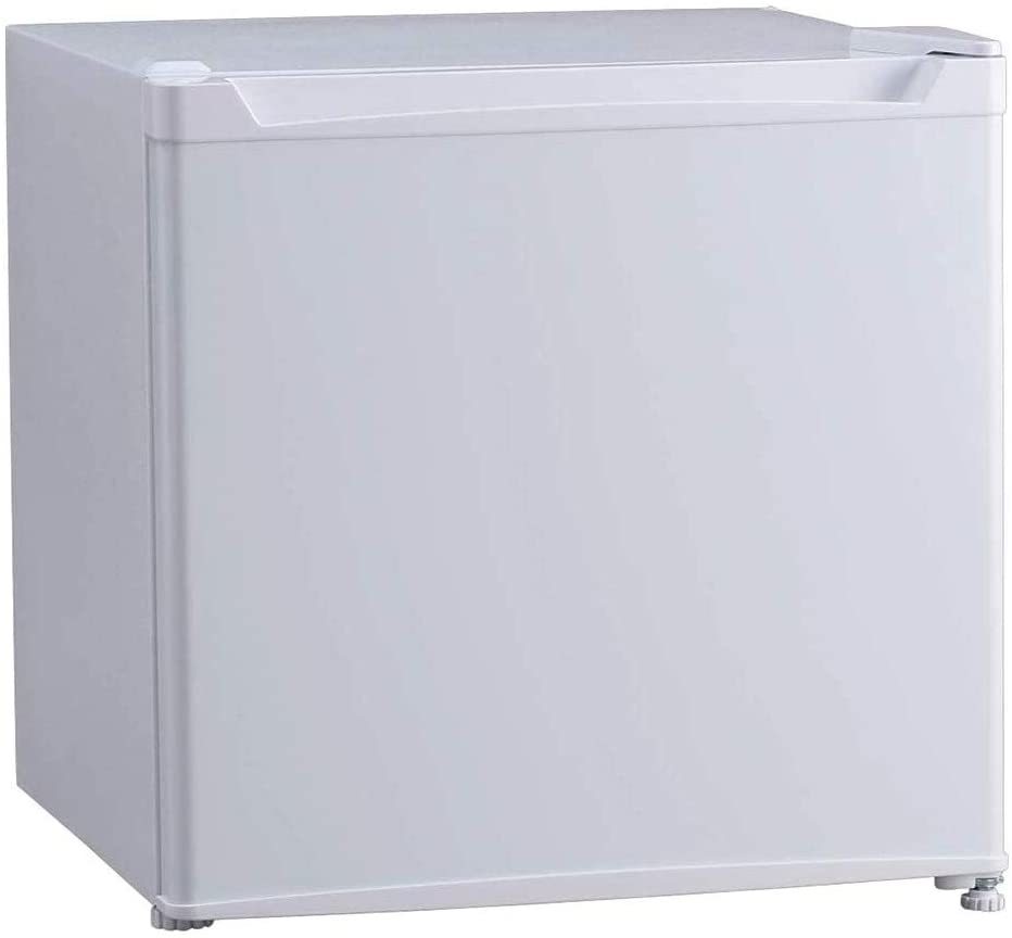 アイリスプラザ 1ドア 冷蔵庫 PRC-B051D-W 46L 右開き (幅47cm) ホワイト