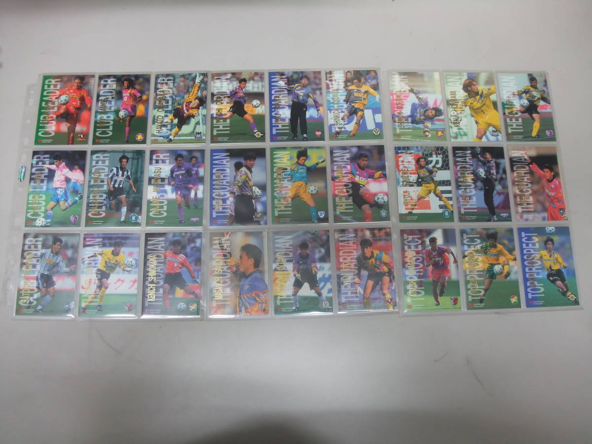1996-97　Jカード レギュラーカード　 1～168　168枚セット サッカー BBM　三浦知良_画像3