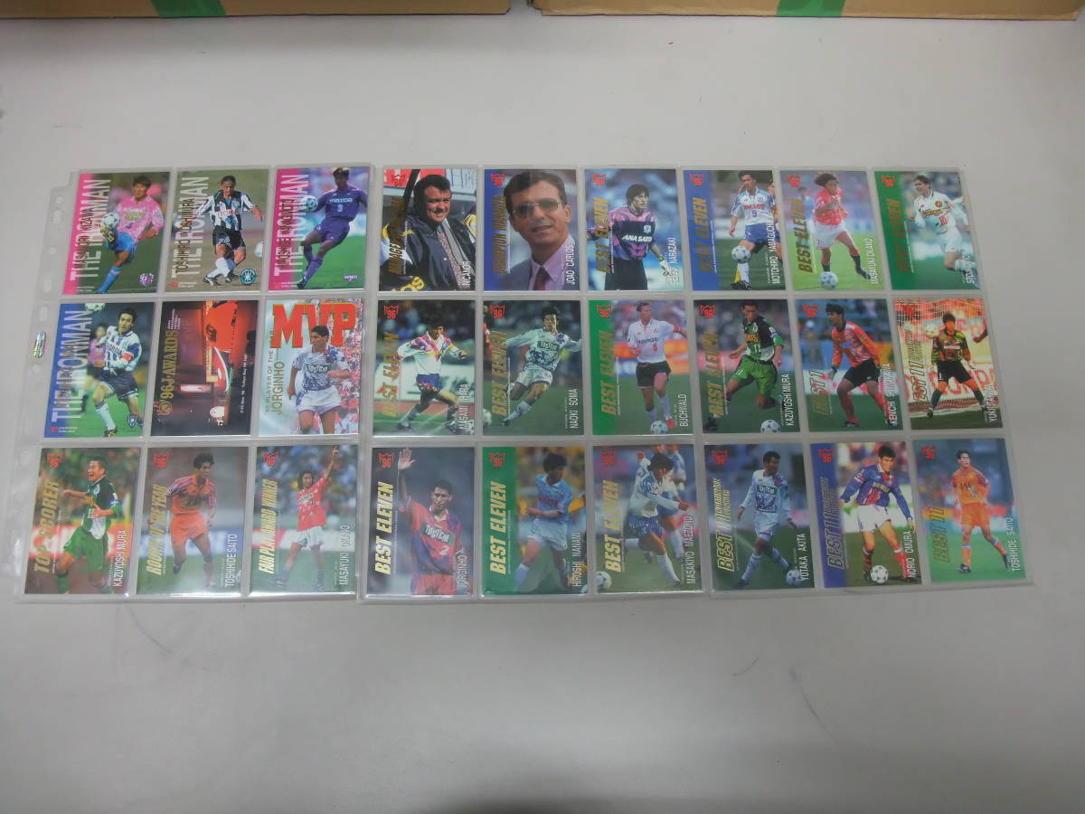 1996-97　Jカード レギュラーカード　 1～168　168枚セット サッカー BBM　三浦知良_画像5