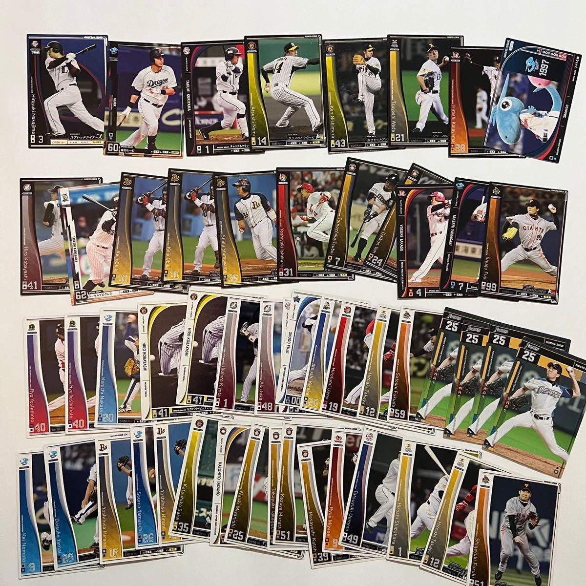  Professional Baseball card Owners League 2010~2015 OWNERS LEAGUE card 50 pieces set 2010 2011