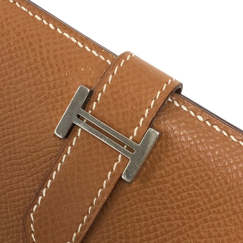 公式の店舗 カードケース ベアン HERMES エルメス □L刻 中古