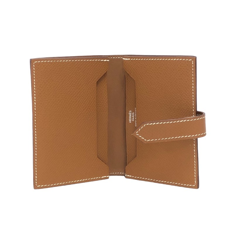 公式の店舗 カードケース ベアン HERMES エルメス □L刻 中古