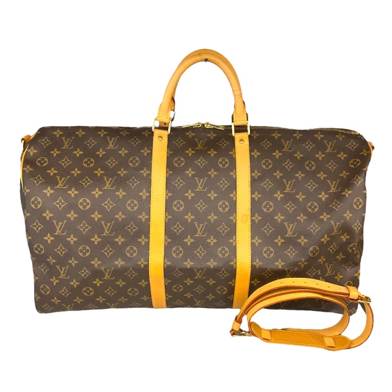 本物の ブラウン M41412 キーポル・バンドリエール60 VUITTON LOUIS