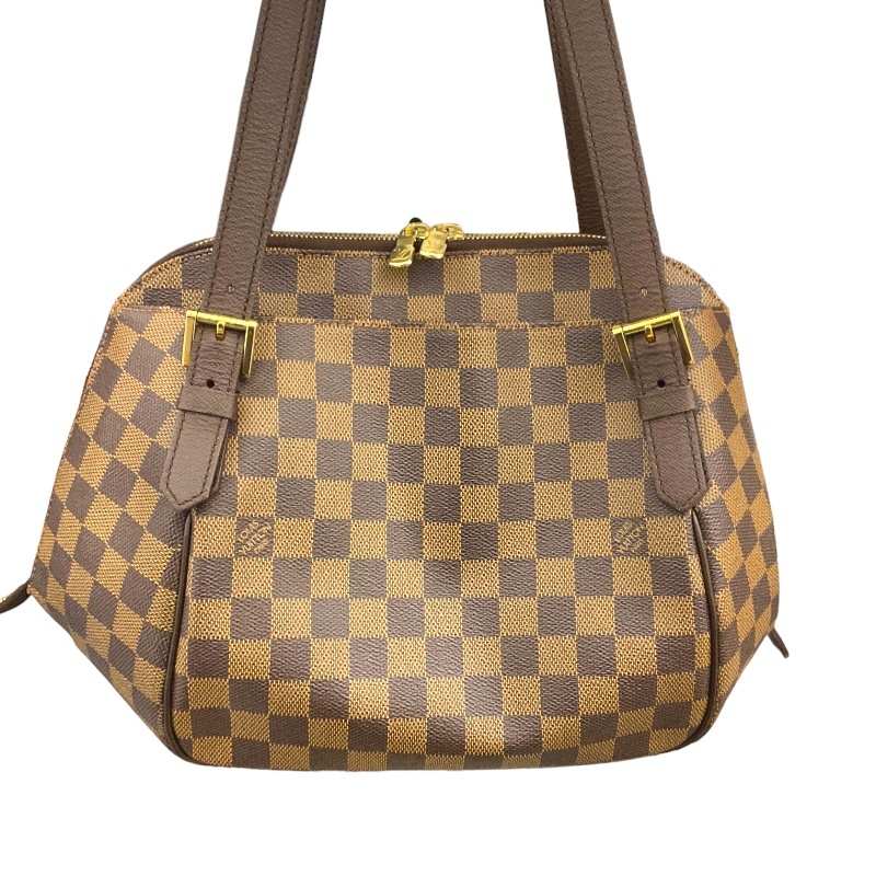 Louis Vuitton Louis Vuitton Belem MM Brown Damier Tote Bag Ladies Используется