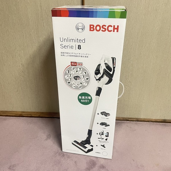春夏新作モデル “アンリミテッド” コードレスクリーナー 即決!BOSCH BBS1223WJP 税込 新品 電池2個付セット コードレスタイプ 春夏新作モデル “アンリミテッド” コードレスクリーナー 即決!BOSCH BBS1223WJP 税込 新品 電池2個付セット コードレスタイプ
