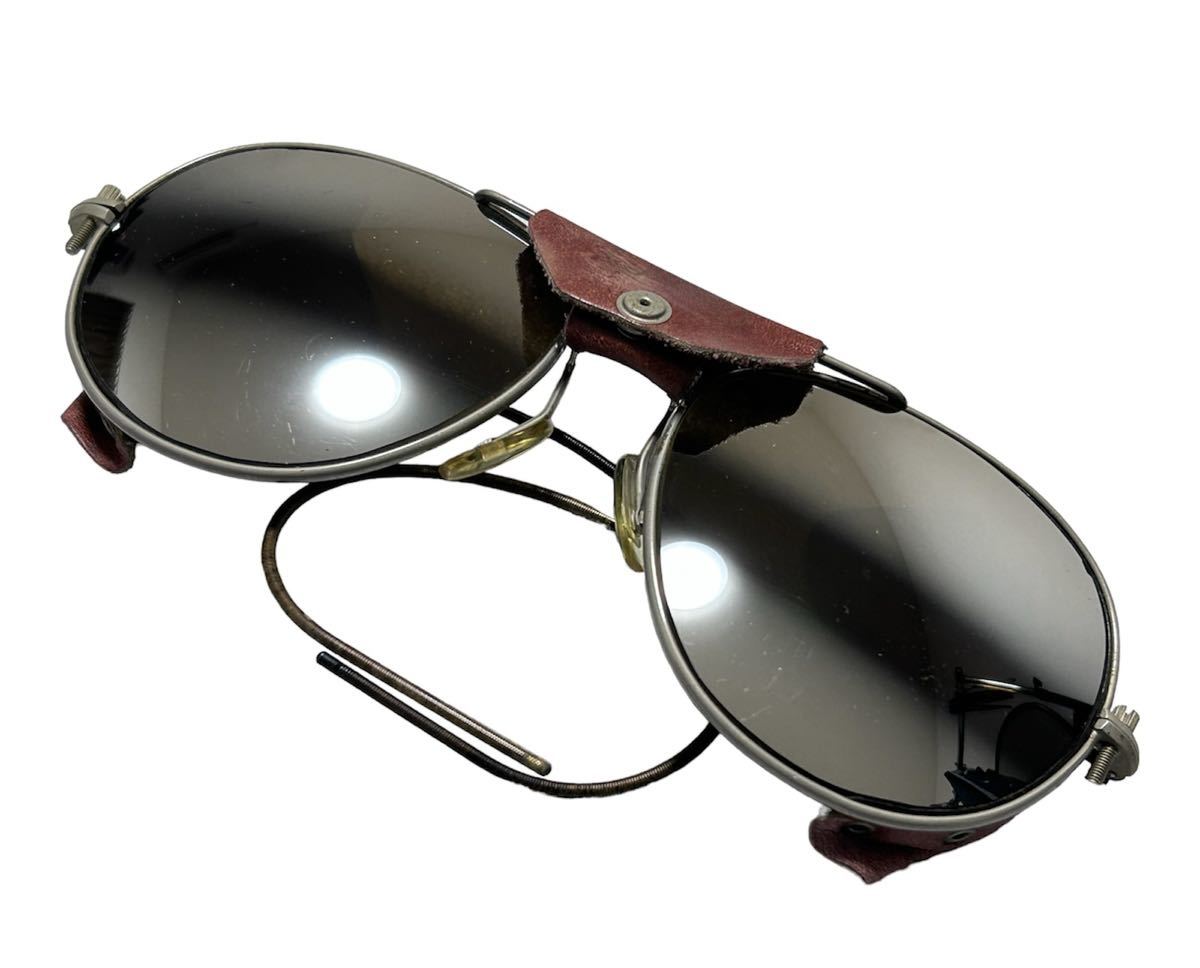 激レア 50s～60s ジュルボ ヤニック・セニョール モデル サングラス　　Julbo Yannick Seigneur フランス製 ビンテージ 入手困難 柳8513