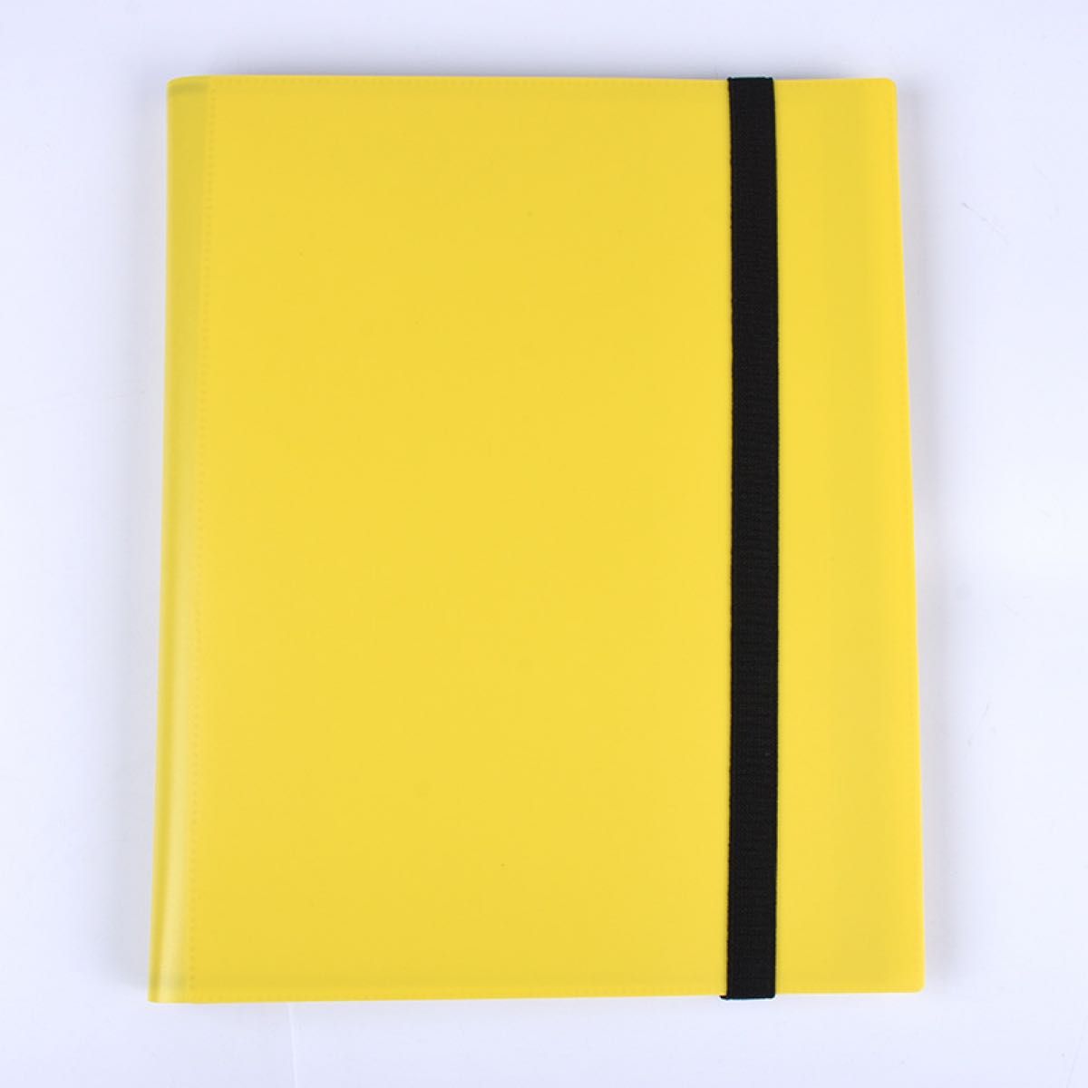 ２冊イエロー トレカファイル 360枚 9ポケット カードブック 収納 ポケカ トレーディングカード 黄色 大容量 防水
