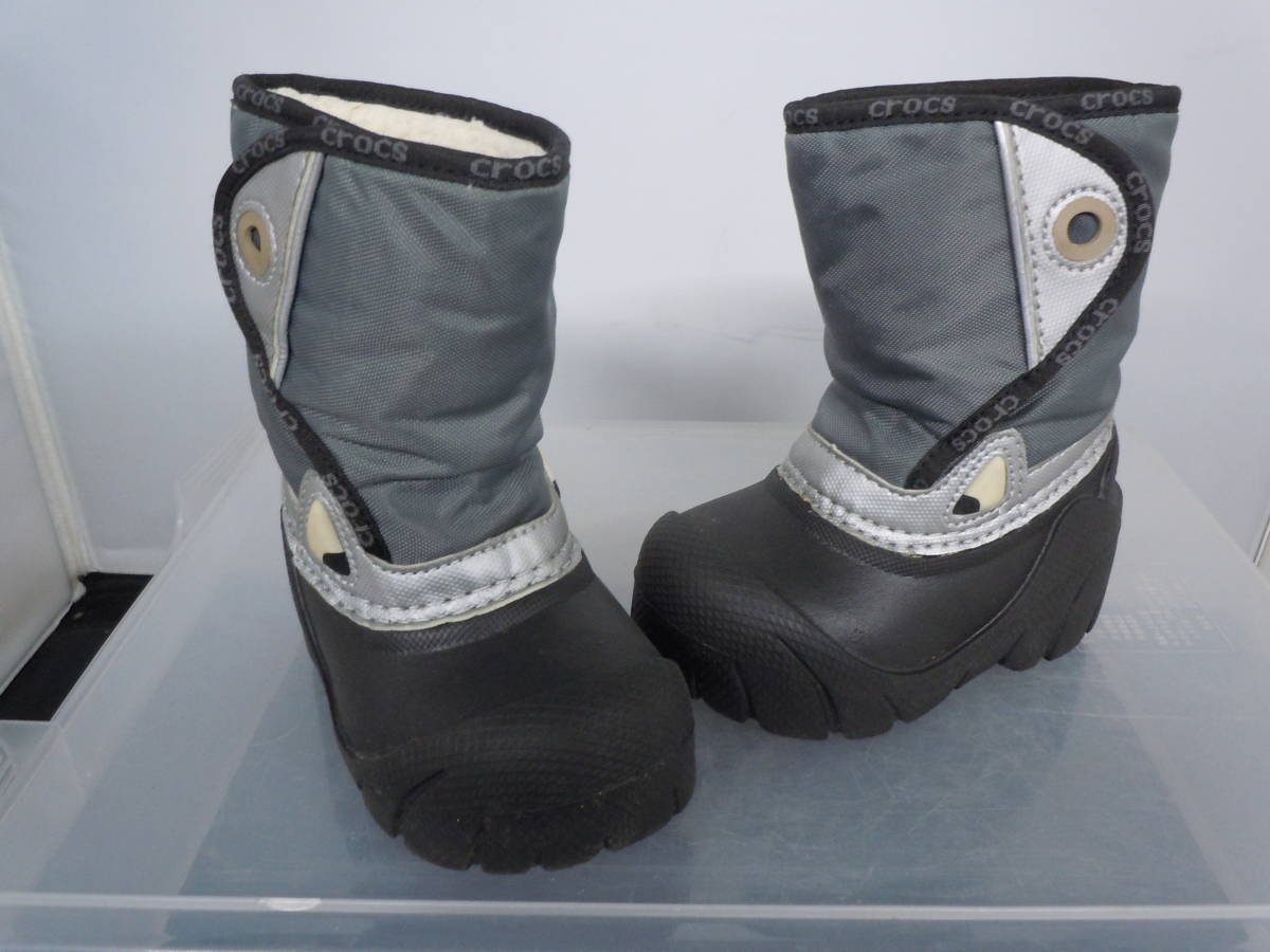 *Crocs Crocs boots C6/7 14cm* present condition goods #60