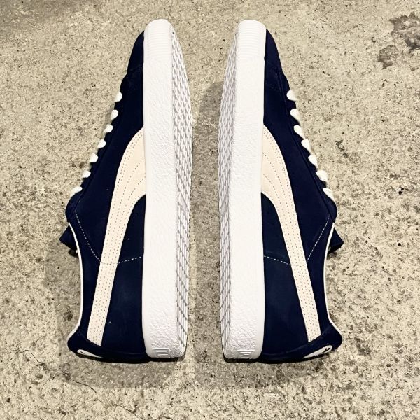 未使用 箱付き PUMA プーマ SUEDE スウェード スエード 29cm US11 ネイビー 紺 365942-10_画像3