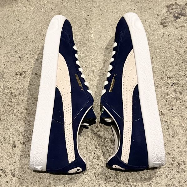 未使用 箱付き PUMA プーマ SUEDE スウェード スエード 29cm US11 ネイビー 紺 365942-10_画像2