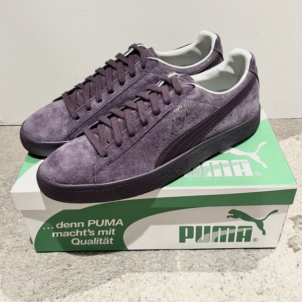 未使用 箱付き PUMA プーマ CLYDE NORMCORE クライド ノームコア 29cm US11 363836-04 パープル 紫 スエード スウェード