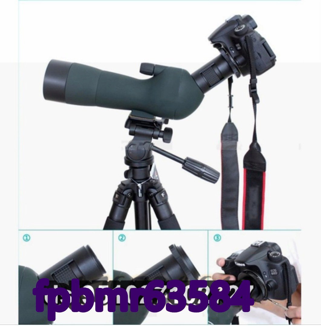 品質保証★ 60倍HDズーム筒望遠鏡 鳥観察 アップグレード版 カメラに接続でき　携帯で写真を撮る_画像3