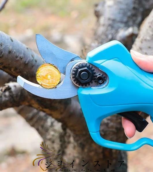  quality guarantee * rechargeable electric pruning scissors pruning . pruning scissors branch cut . branch ..16.8V lithium ion battery ×2 with charger steel made maximum cutting diameter 28mm