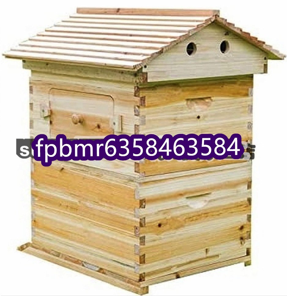 品質保証★ 蜜蜂飼育箱 蜂の巣 蜜蜂巣箱 ミツバチ巣箱 ミツバチ飼育箱 ミツバチ養殖 巣脾 自動フレーム 養蜂用具 ミツバチの採蜜 巣礎_画像1