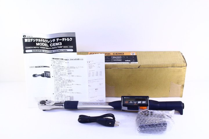 注目のブランド 検査用 直読式 デジタル式トルクレンチ CEM-3