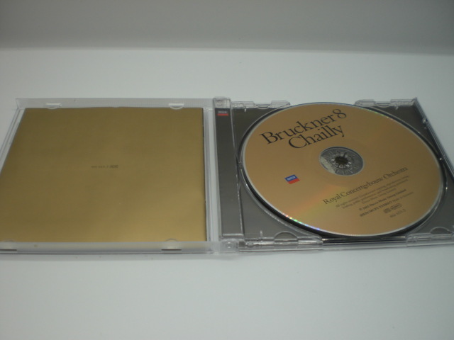 1CD ブルックナー：交響曲第8番（ノヴァーク版） リッカルド・シャイー/ロイヤル・コンセルトヘボウ管弦楽団 2002年 ドイツ盤 倉5の画像3