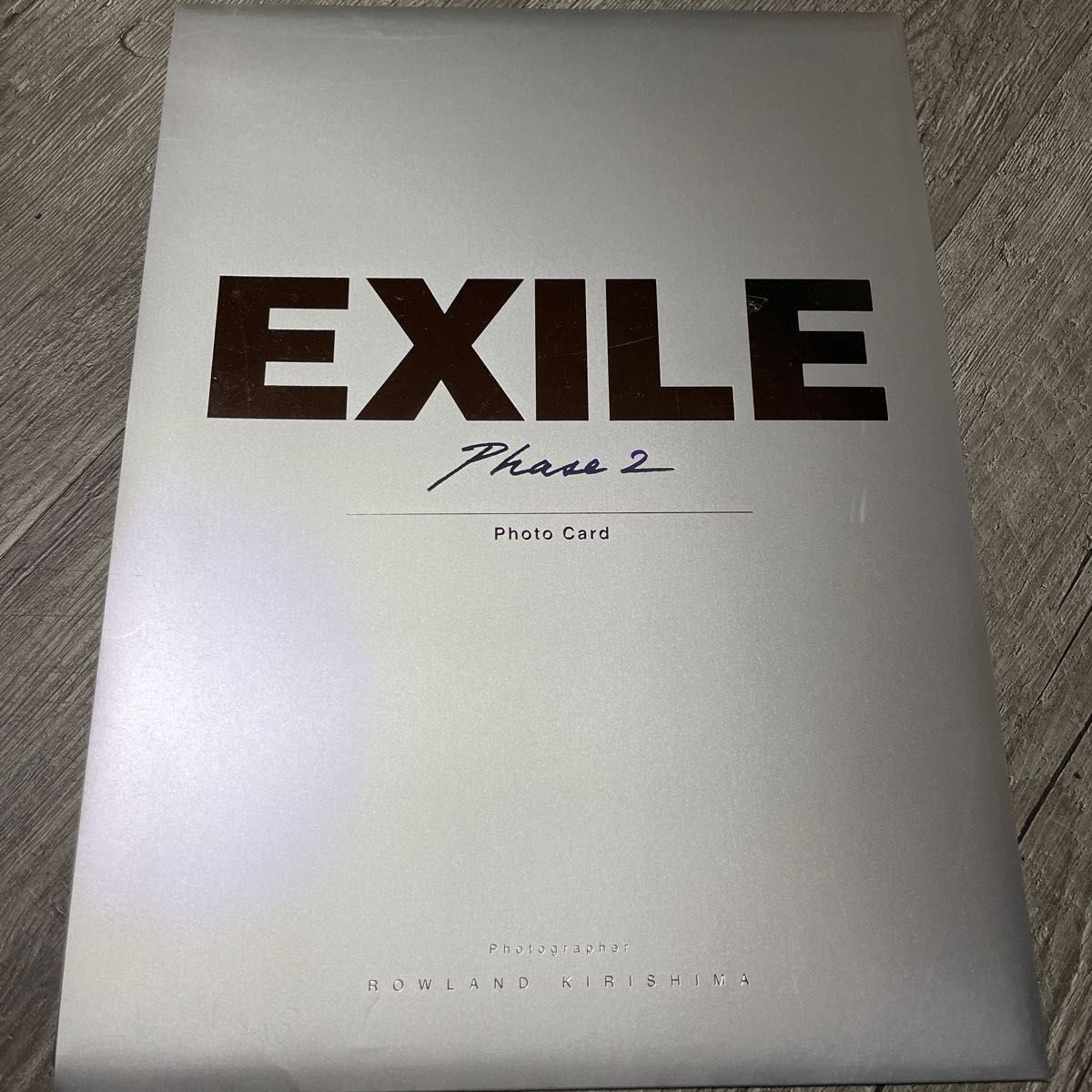 【フォトカード付き】EXILE PHASE2 エグザイル モバイル限定写真集