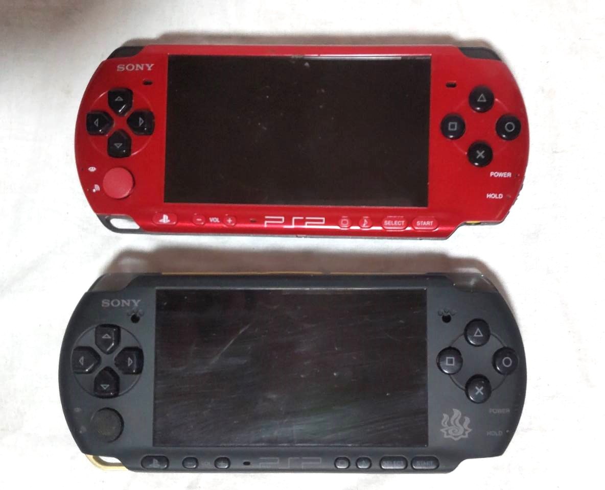 SONY□ソニー□PSP-3000□二点□PSP本体□ゲーム機□ジャンク－日本