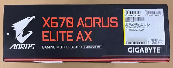 GIGABYTE X670 AORUS ELITE AX AMD X670 チップセット マザーボード_画像10