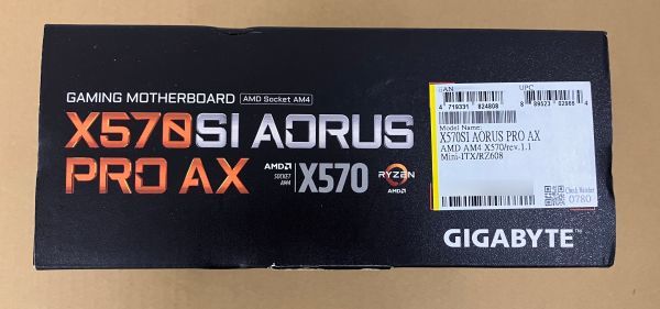 GIGABYTE X570SI AORUS PRO AX AMD X570 チップセット Mini-ITX マザーボード_画像10
