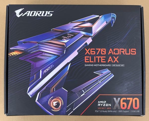 GIGABYTE X670 AORUS ELITE AX AMD X670 チップセット マザーボード_画像9