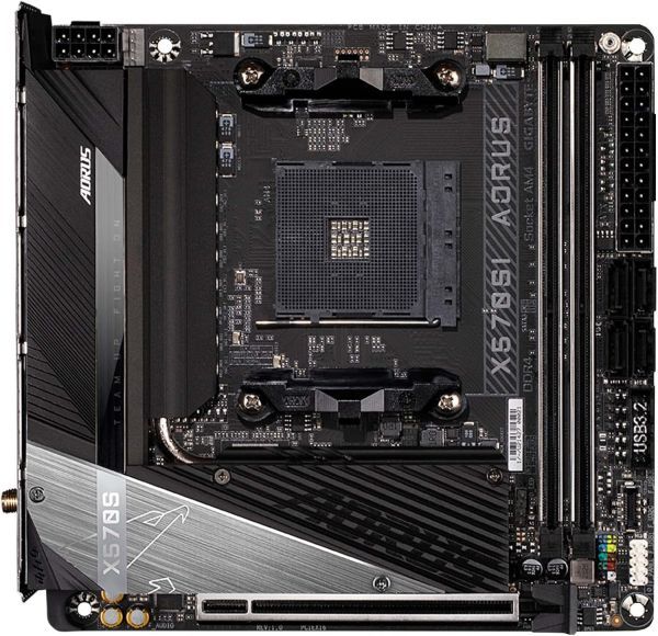 GIGABYTE X570SI AORUS PRO AX AMD X570 チップセット Mini-ITX マザーボード_画像2