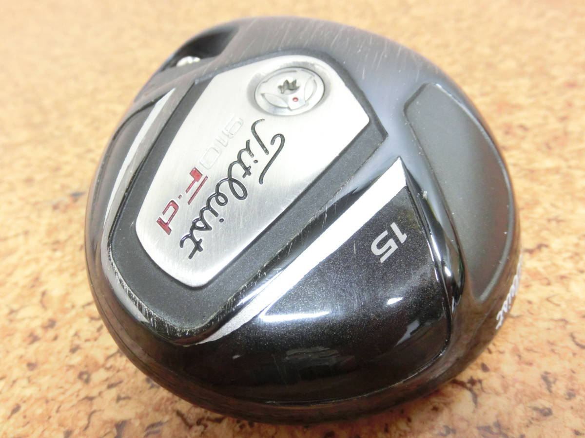 レフティ ヘッドのみ♪Titleist タイトリスト 910 F.d フェアウェイウッド ロフト角 15° 重量 206g 中古品♪R0380_画像5