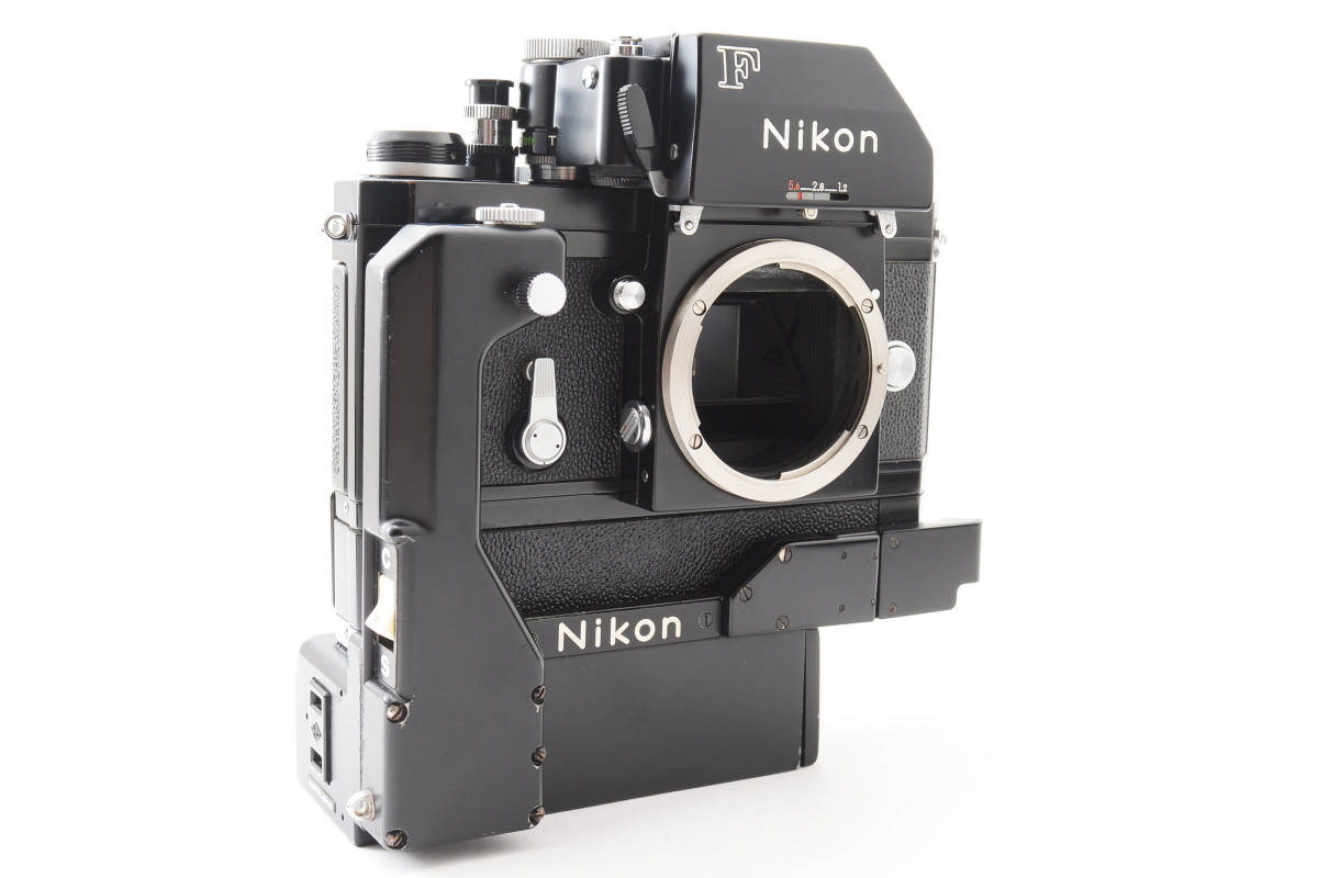 【超希少　F-36モータードライブ付き良品】 Nikon ニコン F ブラック +F-36 動作品　カメラ 同梱可能　#8145_画像3