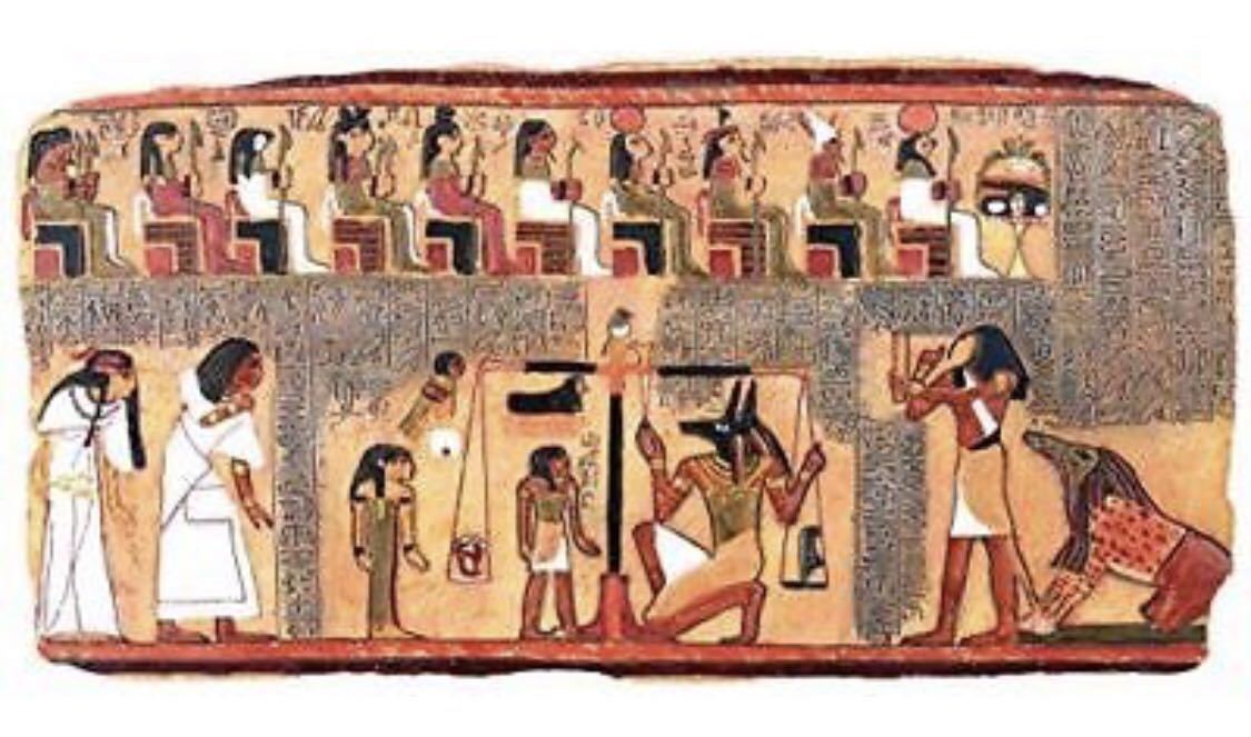 古代エジプト 死後の世界 レリーフ 壁画オブジェ 死者の書
