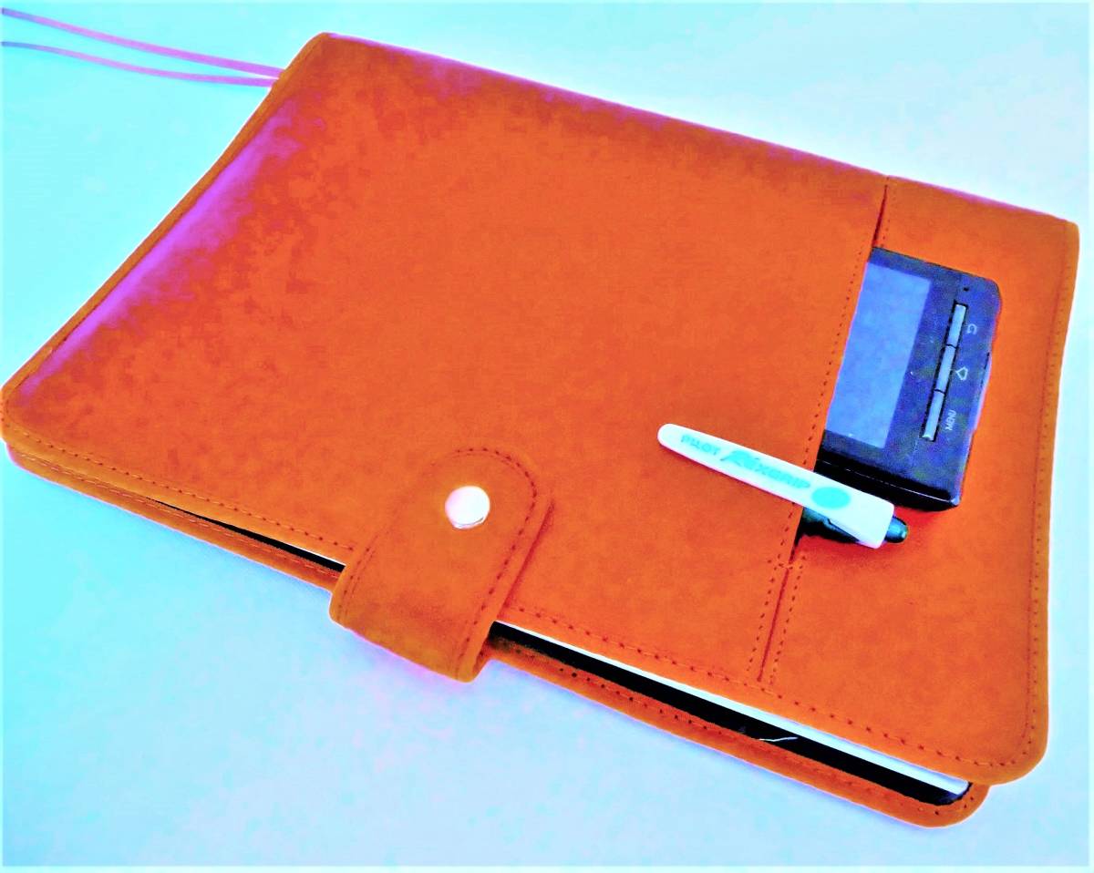  выполненный под заказ [A5( почти день блокнот ) обложка карман есть Note покрытие ] кожзаменитель #nme