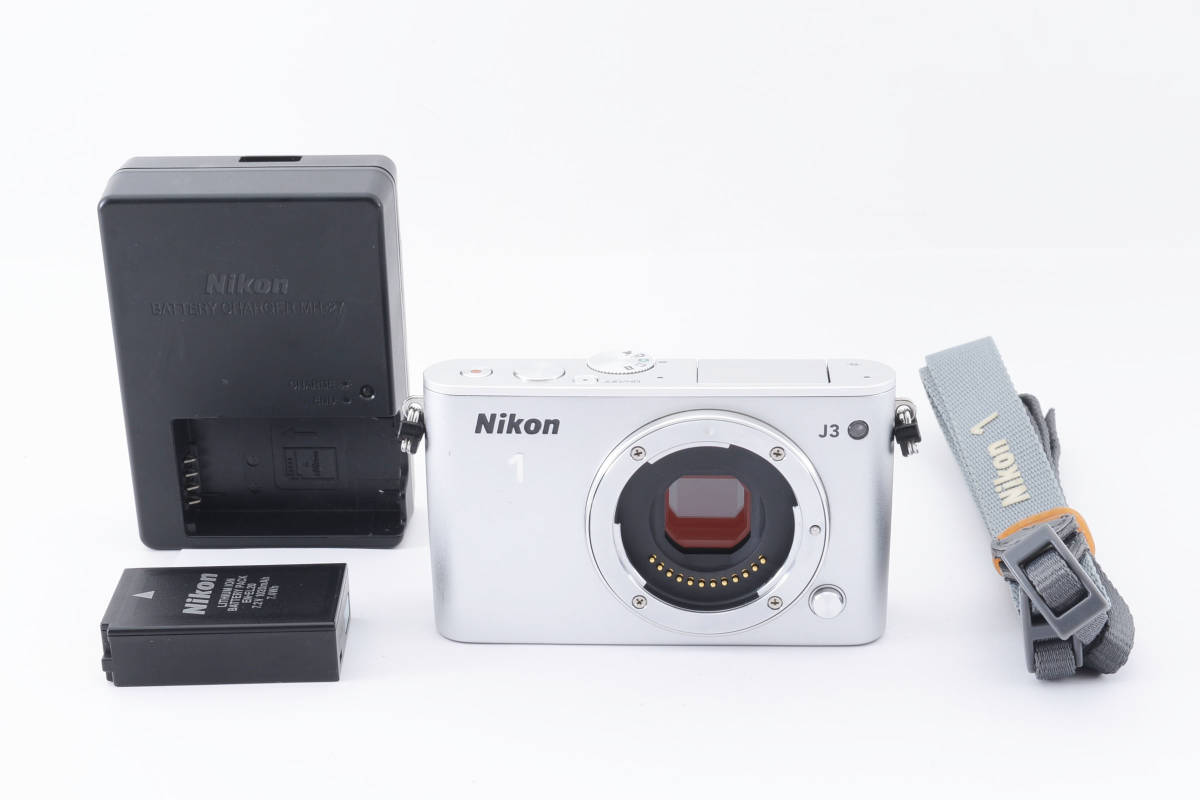 家電、AV、カメラ【美品】NIKON 1ニコン J3 人気ミラーレスカメラ