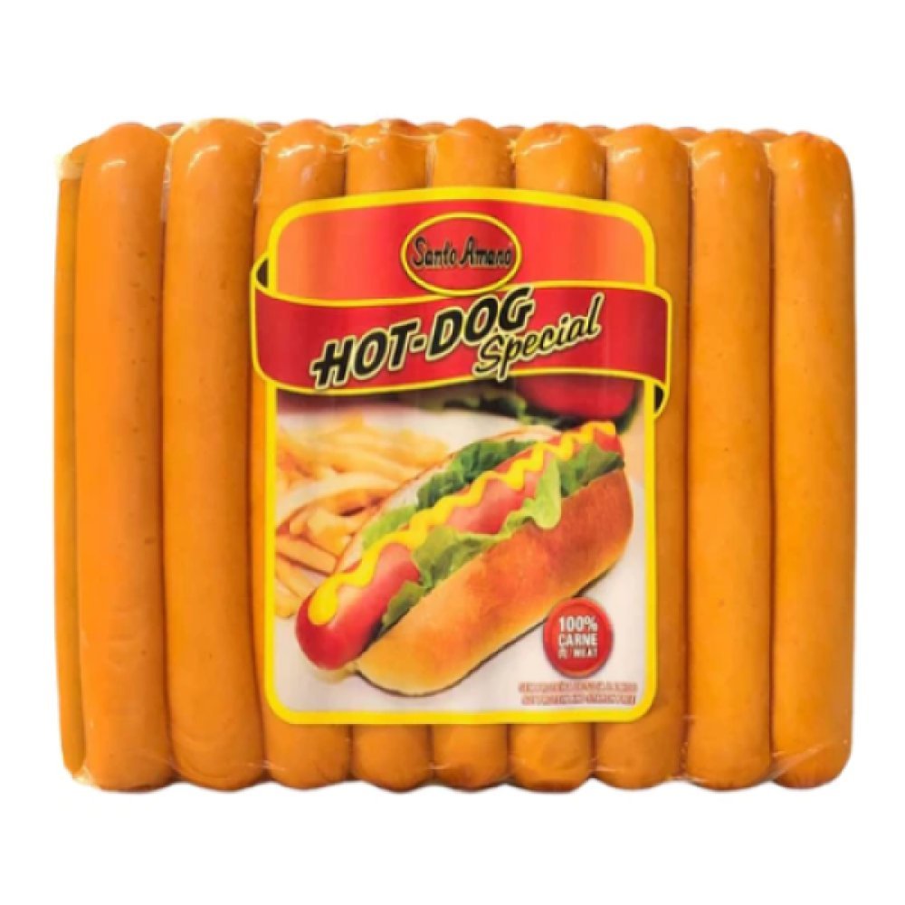 ホットドッグ用ソーセージ サントアマロ 500g (冷蔵) HOT DOG SPECIAL santo amaro_画像1