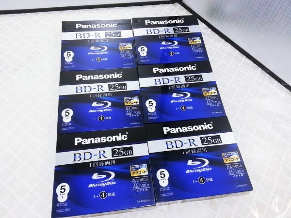 00471 [ unopened new goods ] Manufacturers .. one times video recording for BD-R 25GB 95 sheets +BD-R DL 50GB 5 sheets total 100 sheets set sale Panasonic TDK slim case 