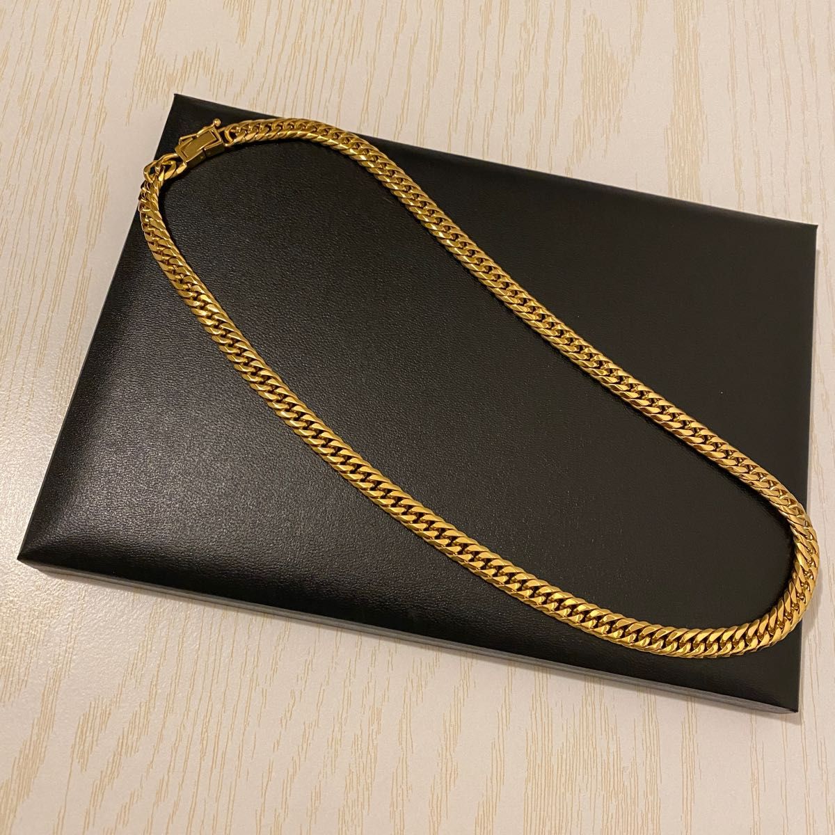 喜平ネックレス 6面ダブル 特注 オーダー 50cm 中折れ留め具 喜平ネックレス 6面ダブル 特注 オーダー 50cm 中折れ留め具