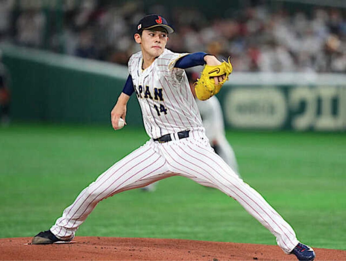 正規品ンストア WBC 日本代表 14 佐々木朗希 レプリカユニフォーム