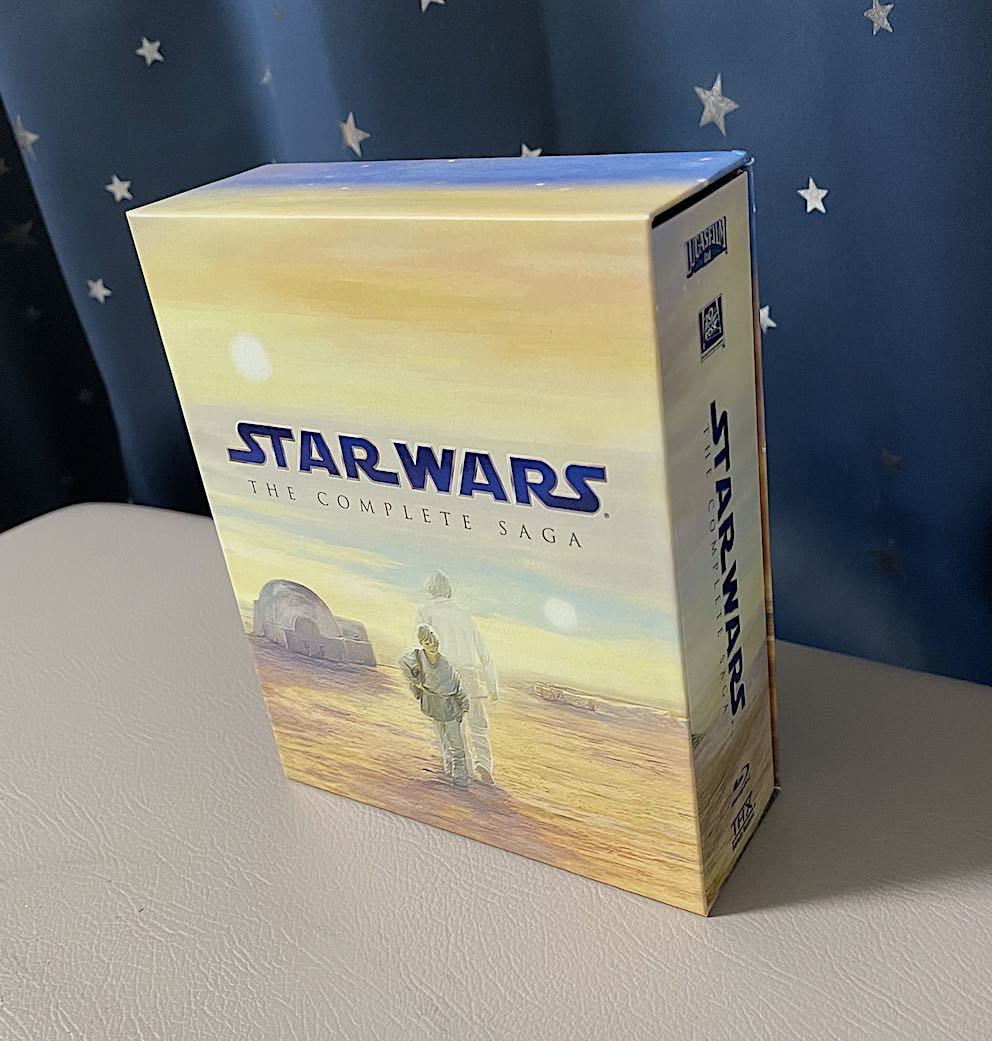 良品 ★「STAR WARS THE COMPLETE SAGA」9枚組 ★ 国内盤 Blu-ray BOX_画像1