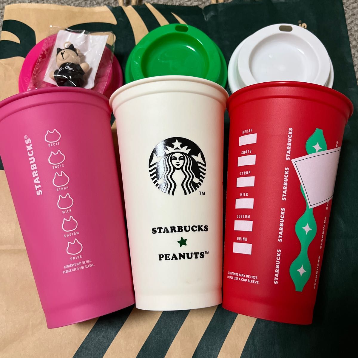 スターバックス リユーザブルカップ いろいろ3点セット 2023 スターバックス リユーザブルカップ いろいろ3点セット 2023