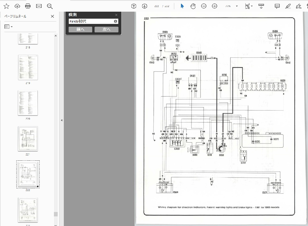 FIAT Fiat Panda Panda 141 141A (1981-1995) Work shop manual & wiring diagram service book 