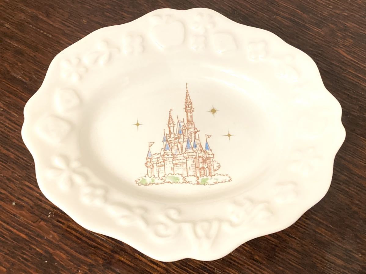 新品　未使用　白雪姫　ディズニー×アフタヌーンティー　コラボ　小皿　4枚　陶器　豆皿　お皿　プレート　TDR 35周年 記念_画像7