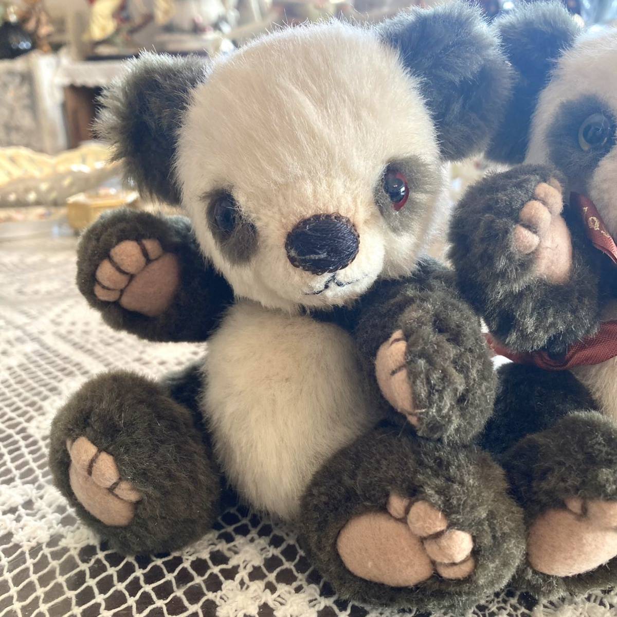 保管品】テディベア作家 ぬいぐるみ 熊 ベアー Keitri RIDI 保管品】テディベア作家 ぬいぐるみ 熊 ベアー Keitri RIDI