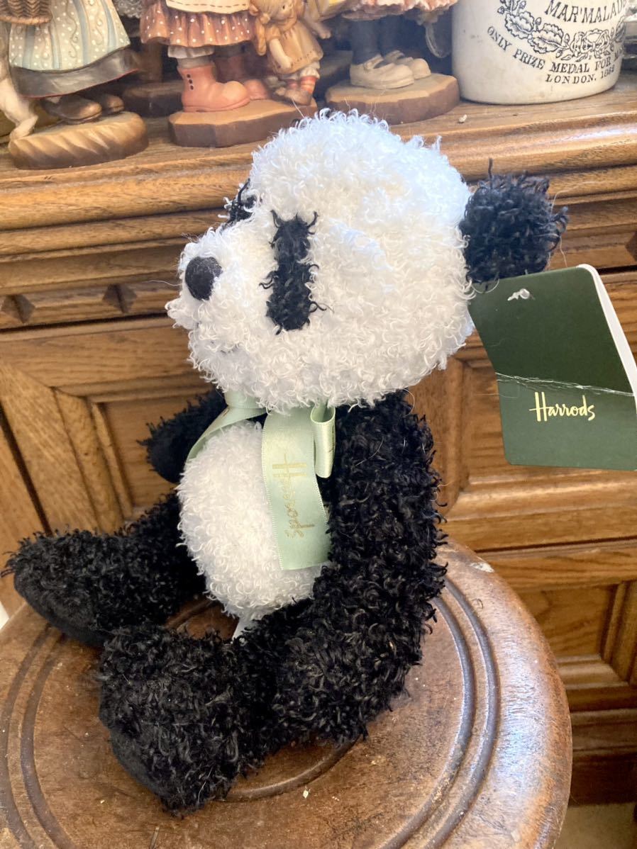  new goods unused Harrods Panda towel ground Britain England .. purveyor soft toy tag attaching S size Royal London 