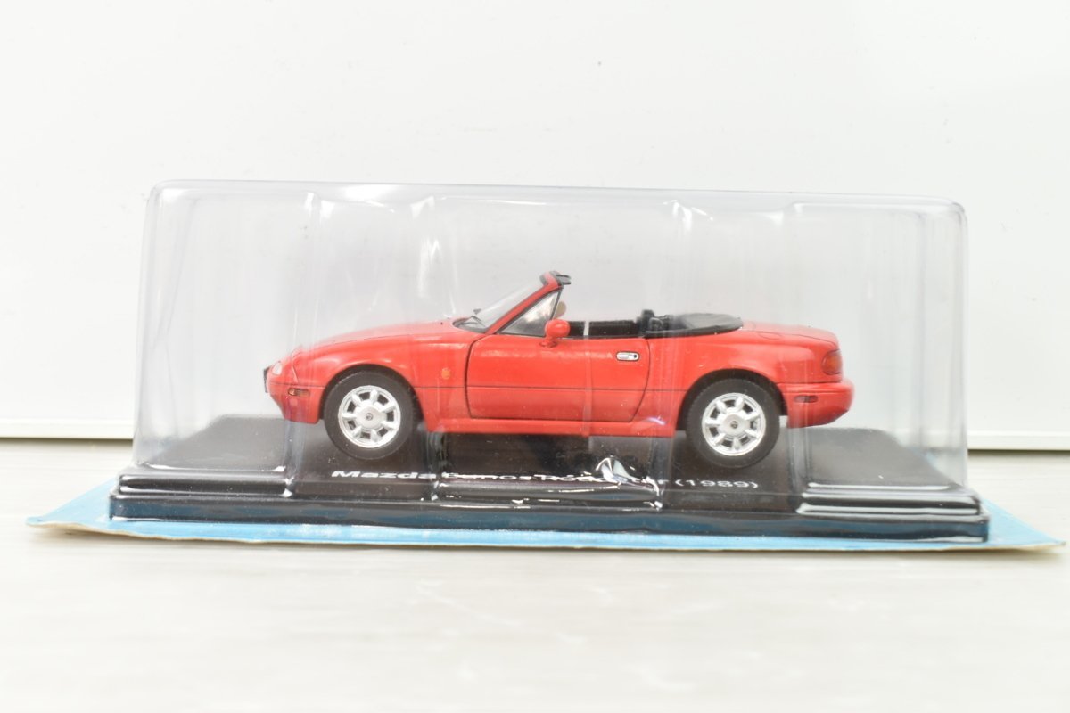 ブリスター未開封 アシェット 国産名車 コレクション Mazda Eunos Roadster (1989) マツダ ユーノス ロードスター 1/24 No,36 028A2577-36_画像2