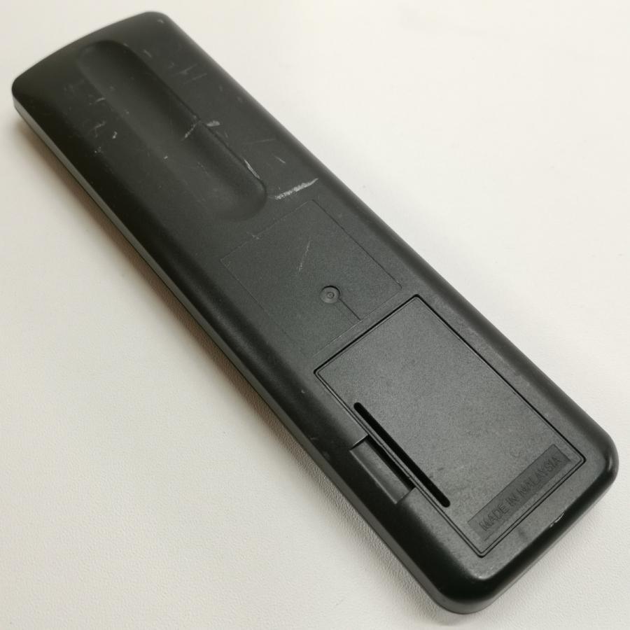 送料無料 電池付 SHARP シャープ RRMCG0049AWSA オーディオ リモコン 動作確認済#8469_画像2