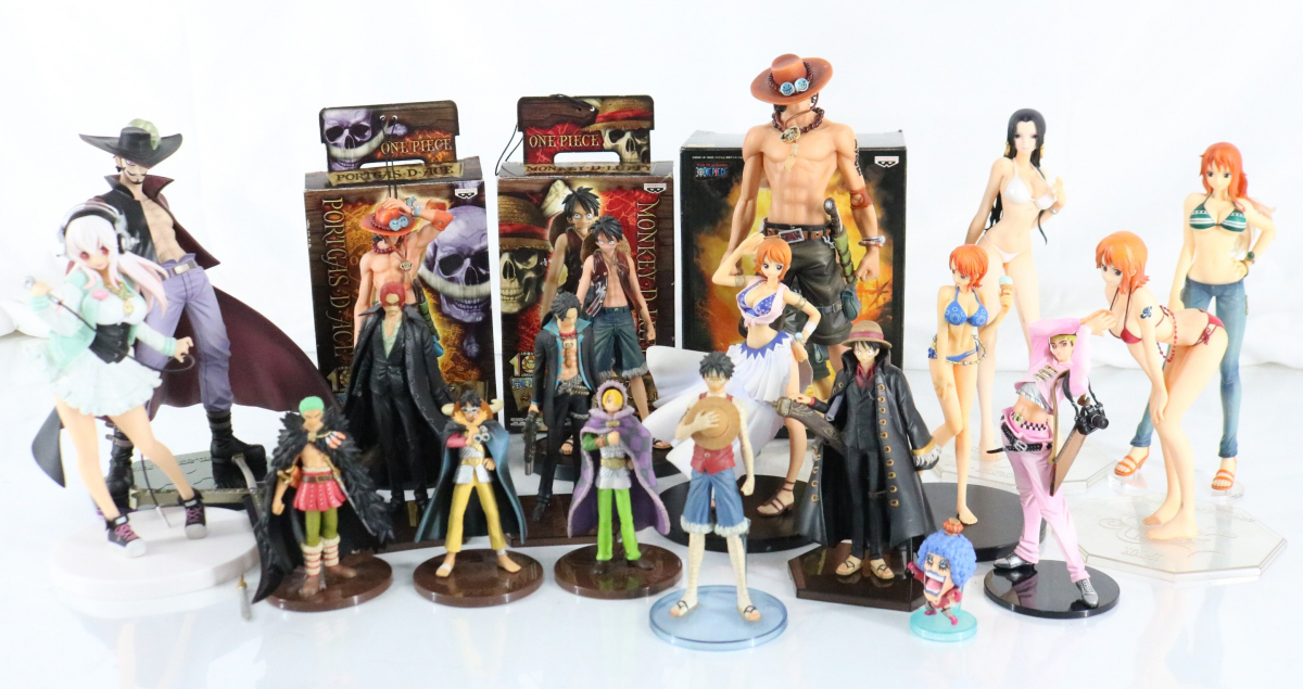 ト滝】大量おまとめ ワンピース ナミ ONE PIECE THE GRANDLINE 組立式