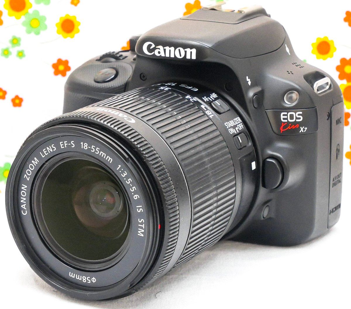 美品 Canon EOS Kiss X7 スマホ転送 高画質・動画撮影・超軽量｜PayPay