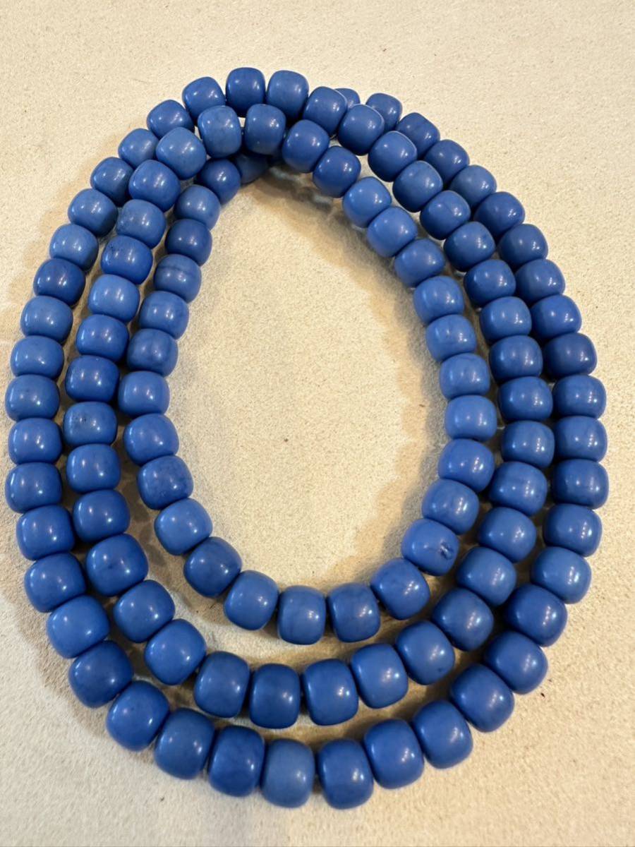 V-196 Matsuishi Turquoise Collese Breaklet 108 зерна