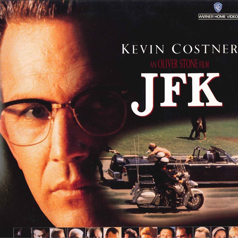 2discs LASERDISC Movie Jfk NJL12306 WARNER HOME VIDEO 未開封 /01400_画像1